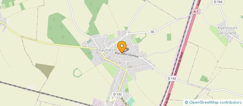 localisation de l'entreprise MONSIEUR CHRISTOPHE BLERIOT à CHAULNES
