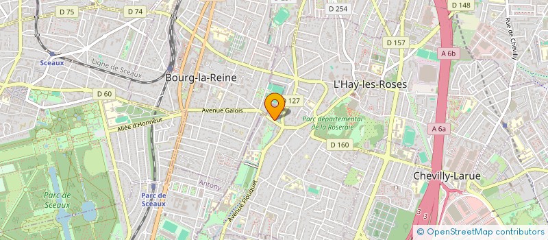 localisation de l'entreprise MONSIEUR CHRISTOPHE BLETTERY  PALAISEAU