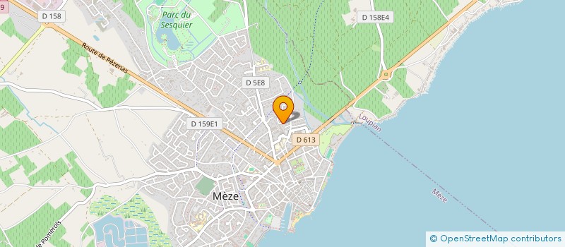 localisation de l'entreprise MONSIEUR CHRISTOPHE BLIER à MEZE