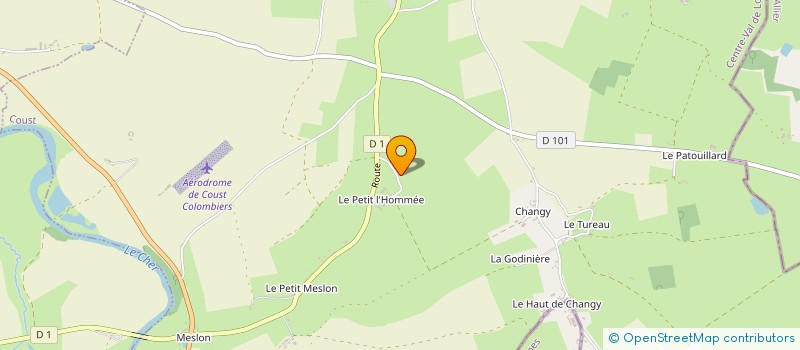 localisation de l'entreprise MONSIEUR CHRISTOPHE BLOND  COUST