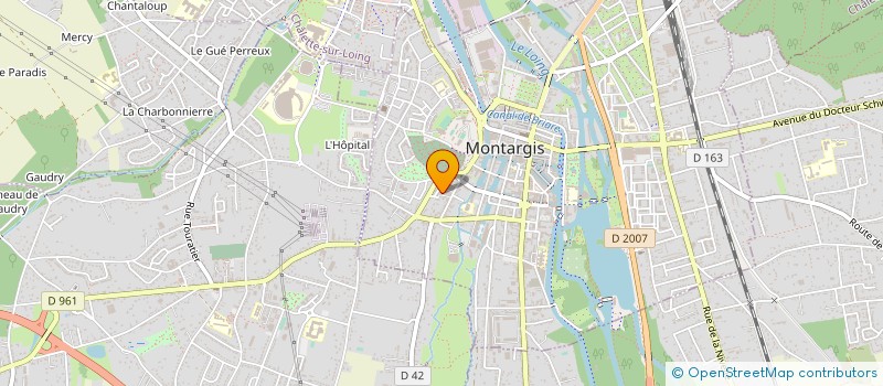 localisation de l'entreprise MONSIEUR CHRISTOPHE BLONDEL  MONTARGIS