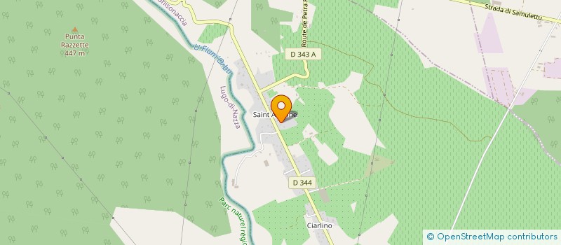 localisation de l'entreprise MONSIEUR CHRISTOPHE BLONDEL  GHISONACCIA