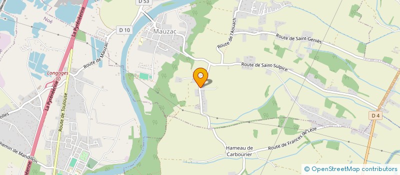 localisation de l'entreprise MONSIEUR CHRISTOPHE BOCCACINO  MAUZAC