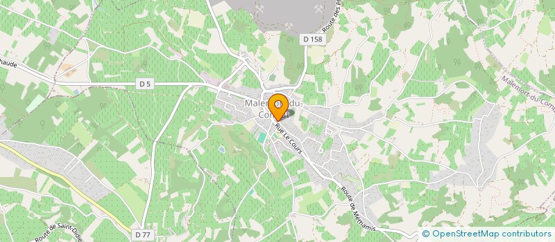 localisation de l'entreprise MONSIEUR CHRISTOPHE BOCQUIER  MALEMORT-DU-COMTAT