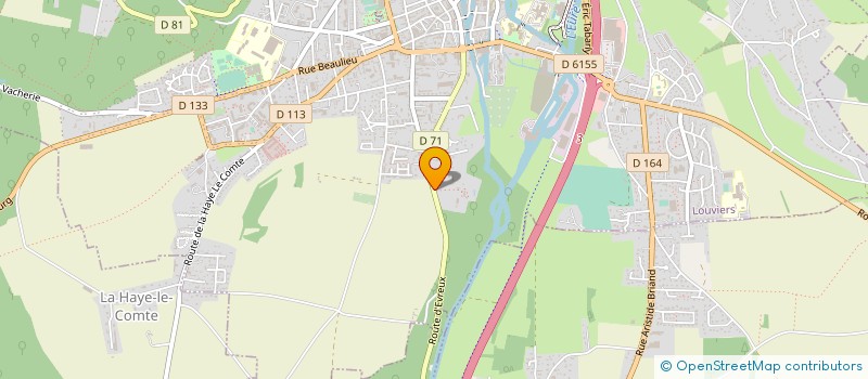 localisation de l'entreprise MONSIEUR CHRISTOPHE BOCQUILLON à LOUVIERS