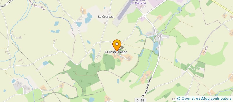 localisation de l'entreprise MONSIEUR CHRISTOPHE BODET à MAULEON