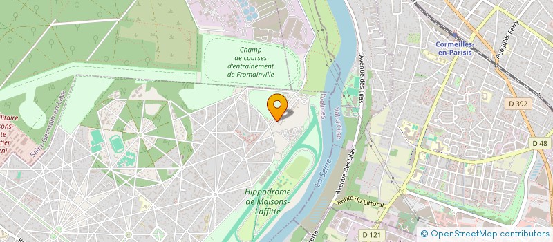 localisation de l'entreprise MONSIEUR CHRISTOPHE BODIN à MAISONS-LAFFITTE