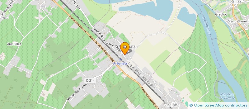 localisation de l'entreprise MONSIEUR CHRISTOPHE BOIREAU à ARBANATS
