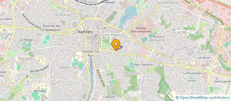 localisation de l'entreprise MONSIEUR CHRISTOPHE BOISIVON à VANNES
