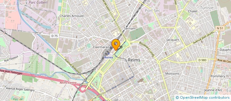 localisation de l'entreprise MONSIEUR CHRISTOPHE BOISSEAU-DESCHOUARTS à REIMS
