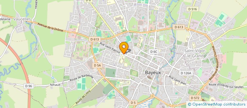 localisation de l'entreprise MONSIEUR CHRISTOPHE BOISSEE à BAYEUX