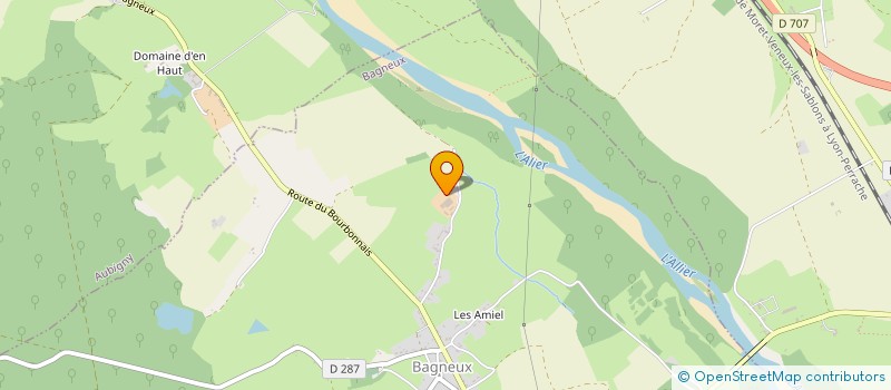 localisation de l'entreprise MONSIEUR CHRISTOPHE BOISTIER  AUROUER