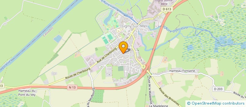 localisation de l'entreprise MONSIEUR CHRISTOPHE BOLL  ISIGNY-SUR-MER