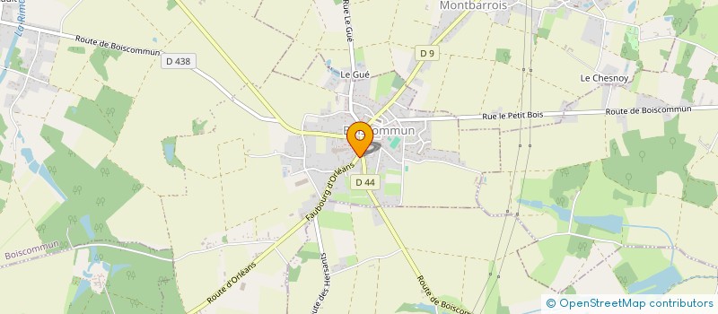 localisation de l'entreprise MONSIEUR CHRISTOPHE BOLLING à BOISCOMMUN