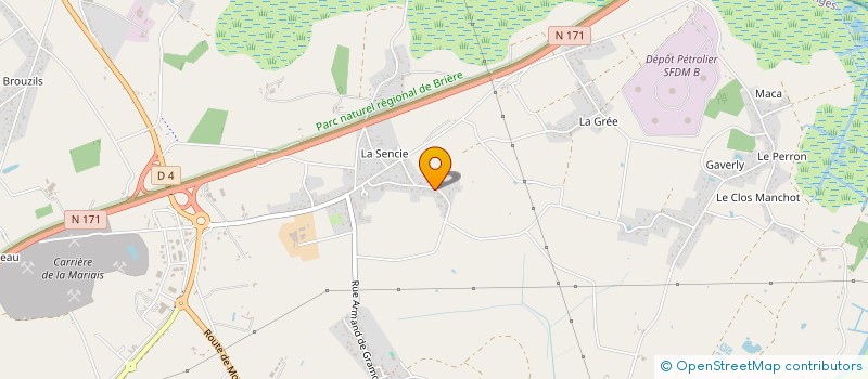 localisation de l'entreprise MONSIEUR CHRISTOPHE BOMAL  DONGES