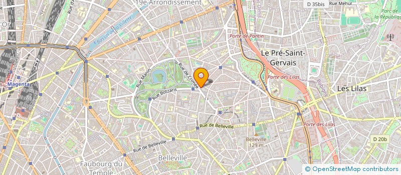 localisation de l'entreprise MONSIEUR CHRISTOPHE BONAMY  PARIS