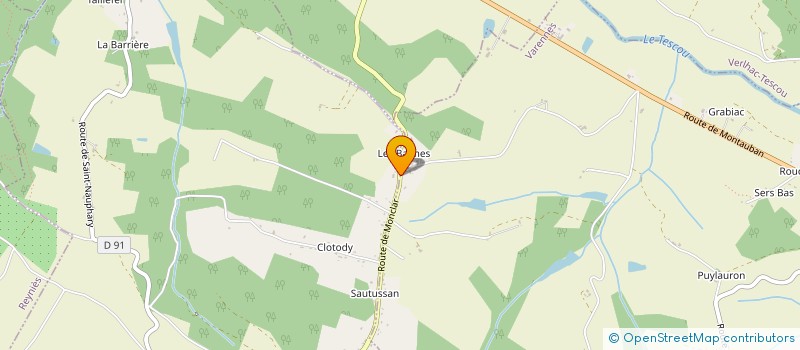 localisation de l'entreprise MONSIEUR CHRISTOPHE BONCZYK  VILLEBRUMIER