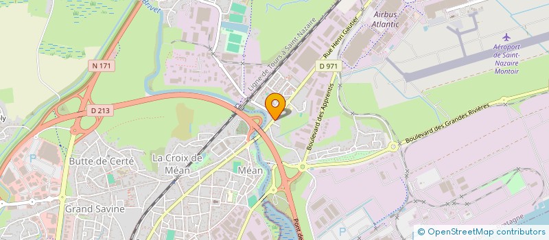 localisation de l'entreprise MONSIEUR CHRISTOPHE BONFIENI  MONTOIR-DE-BRETAGNE