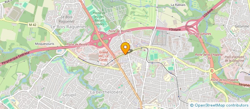 localisation de l'entreprise MONSIEUR CHRISTOPHE BONGO à NANTES