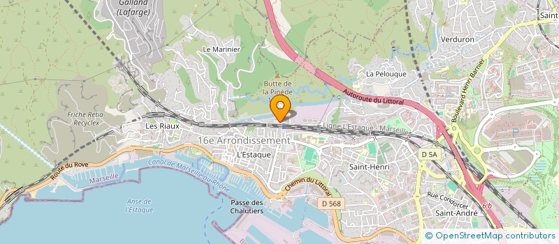 localisation de l'entreprise MONSIEUR CHRISTOPHE BONIFAY  MARSEILLE