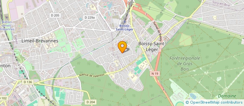 localisation de l'entreprise MONSIEUR CHRISTOPHE BONIN à BOISSY-SAINT-LEGER