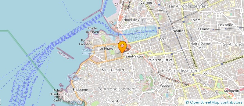 localisation de l'entreprise MONSIEUR CHRISTOPHE BONINI à MARSEILLE