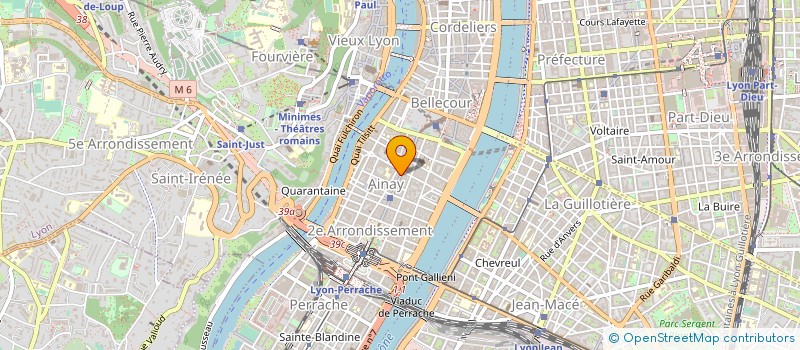 localisation de l'entreprise MONSIEUR CHRISTOPHE BONNAND  LYON