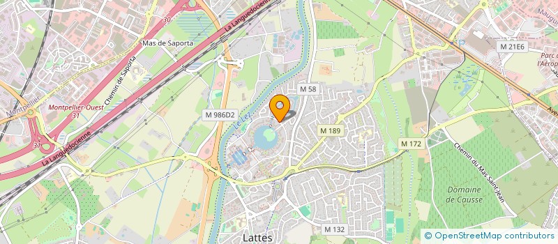 localisation de l'entreprise MONSIEUR CHRISTOPHE BONNARD DIRAND  LATTES