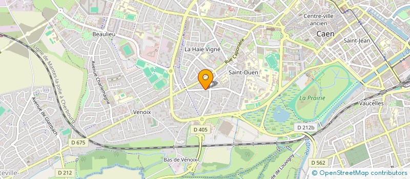 localisation de l'entreprise MONSIEUR CHRISTOPHE BONNAVES à CAEN