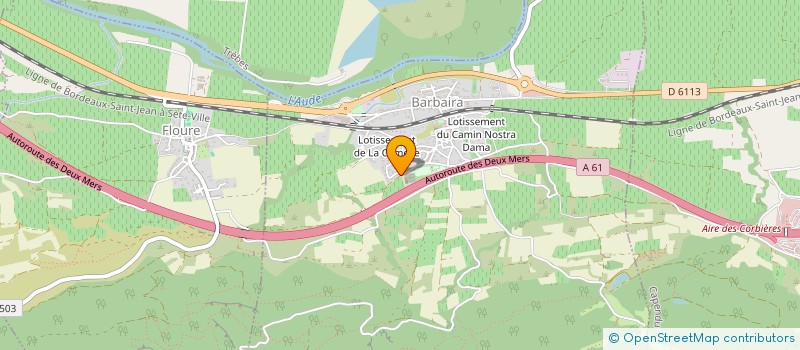 localisation de l'entreprise MONSIEUR CHRISTOPHE BONNEFON  BARBAIRA