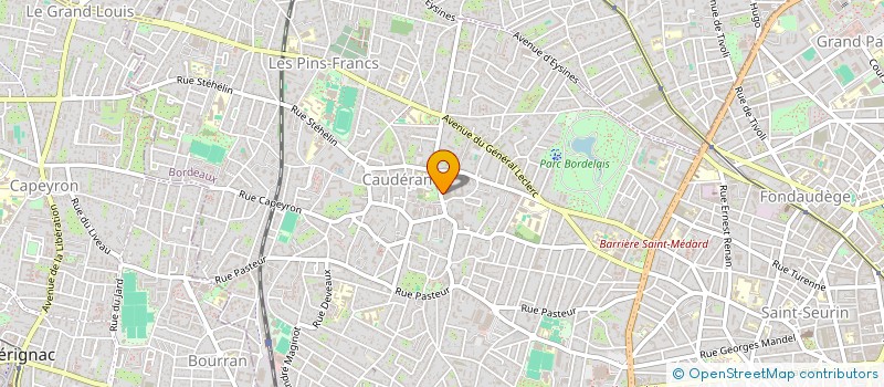 localisation de l'entreprise MONSIEUR CHRISTOPHE BONNEFONT  BORDEAUX