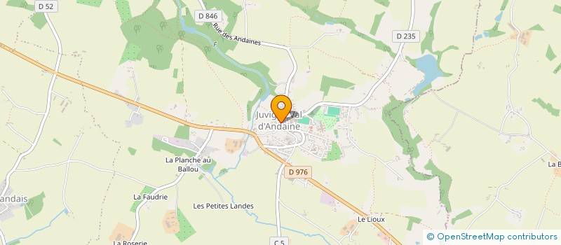 localisation de l'entreprise MONSIEUR CHRISTOPHE BONNEL à JUVIGNY VAL D'ANDAINE