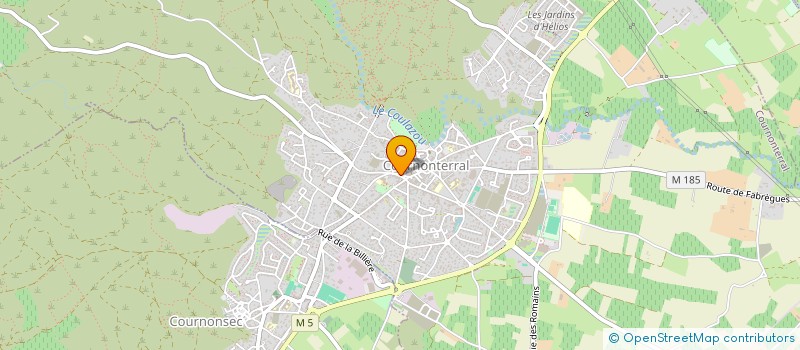 localisation de l'entreprise MONSIEUR CHRISTOPHE BONNEL à COURNONTERRAL