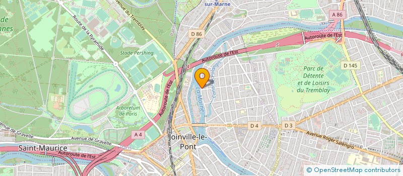 localisation de l'entreprise MONSIEUR CHRISTOPHE BONNEMAINS  JOINVILLE-LE-PONT