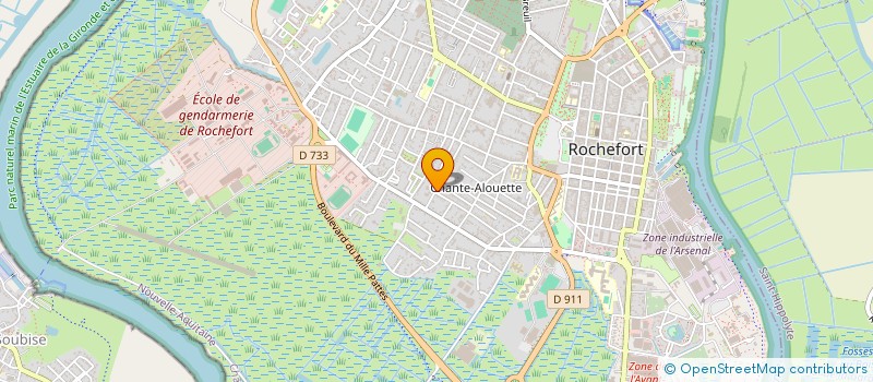 localisation de l'entreprise MONSIEUR CHRISTOPHE BONNET  ROCHEFORT