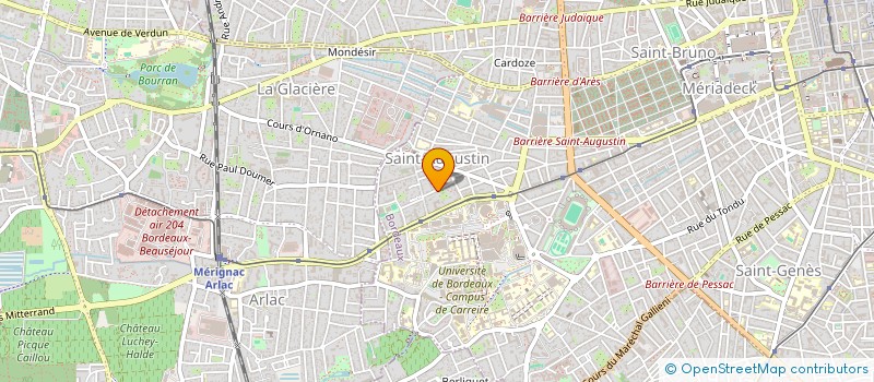 localisation de l'entreprise MONSIEUR CHRISTOPHE BORDAS à BORDEAUX