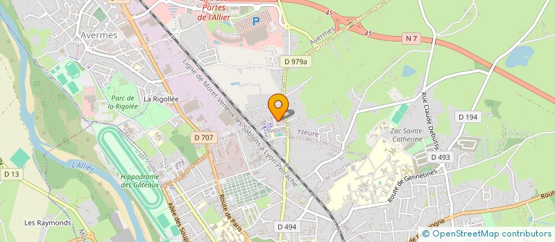 localisation de l'entreprise MONSIEUR CHRISTOPHE BORDERIEUX  DIGOIN