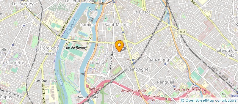 localisation de l'entreprise MONSIEUR CHRISTOPHE BORDES à TOULOUSE