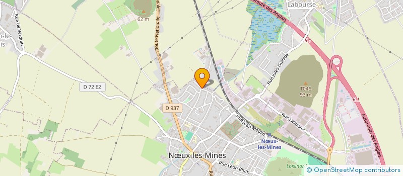 localisation de l'entreprise MONSIEUR CHRISTOPHE BOROWCZYK  NUX-LES-MINES