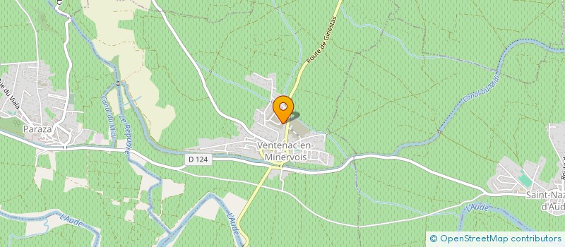 localisation de l'entreprise MONSIEUR CHRISTOPHE BORRULL  VENTENAC-EN-MINERVOIS