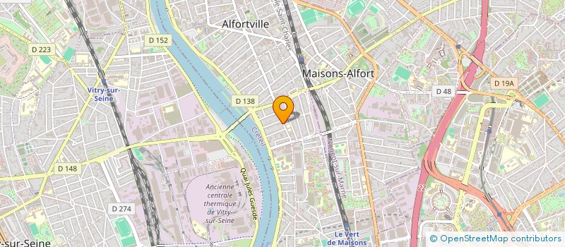 localisation de l'entreprise MONSIEUR CHRISTOPHE BORYS  ALFORTVILLE