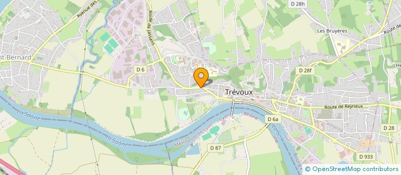 localisation de l'entreprise MONSIEUR CHRISTOPHE BOSCHETTI à TREVOUX