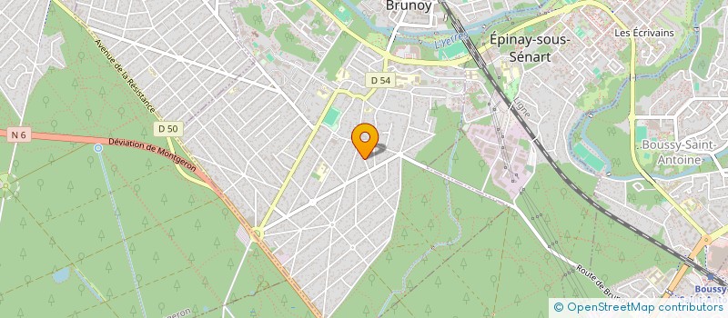 localisation de l'entreprise MONSIEUR CHRISTOPHE BOUCHE à BRUNOY