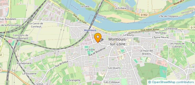 localisation de l'entreprise MONSIEUR CHRISTOPHE BOUCHER  MONTLOUIS-SUR-LOIRE