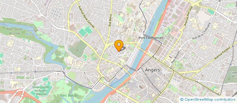 localisation de l'entreprise MONSIEUR CHRISTOPHE BOUCHET à ANGERS