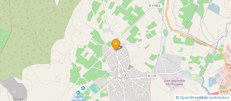 localisation de l'entreprise MONSIEUR CHRISTOPHE BOUCHIGNY  POUSSAN