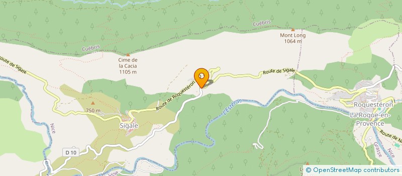 localisation de l'entreprise MONSIEUR CHRISTOPHE BOUCHITE  SIGALE