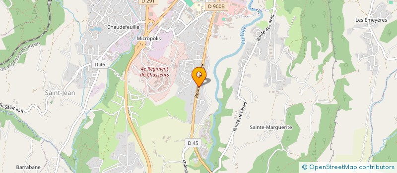 localisation de l'entreprise MONSIEUR CHRISTOPHE BOUCHON  SAINT-BONNET-EN-CHAMPSAUR