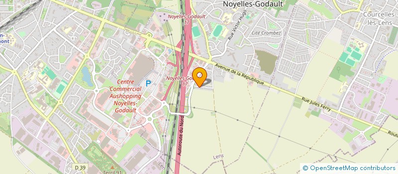localisation de l'entreprise MONSIEUR CHRISTOPHE BOUGARD à NOYELLES-GODAULT
