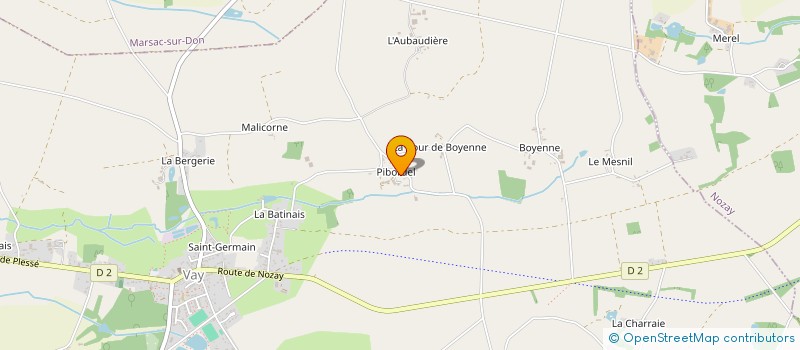 localisation de l'entreprise MONSIEUR CHRISTOPHE BOUHIER à VAY